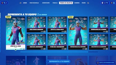 Fortnite: skins NFL ya disponibles; precio y contenidos