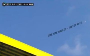 Si una avioneta te pide volver a Manchester, seguramente tienes mucho qué pensar como lo que vivió Cristiano Ronaldo.