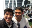 Zamorano compartió con Cristiano Ronaldo en Madrid