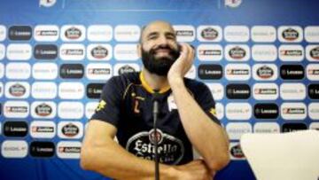 Manuel Pablo, en rueda de prensa.