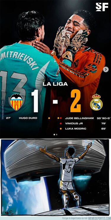 Las redes no tardaron en explotar tras la acción de Vinicius