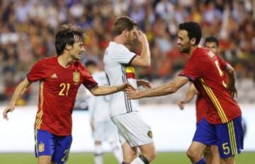 Belgium 0 - Spain 2: the best images from the match