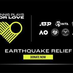 El tenis unido para ayudar a las víctimas del terremoto