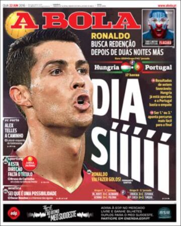 Portadas de la prensa mundial