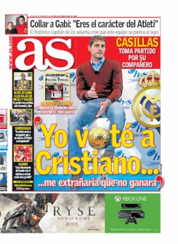 Las portadas de AS de noviembre