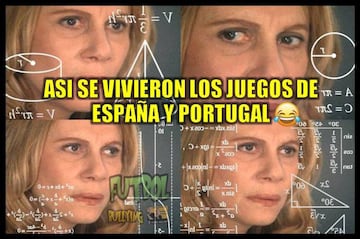 Los memes del empate entre Portugal e Irán