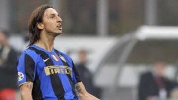 Ibrahimovic, cuando pertenec&iacute;a al Inter.