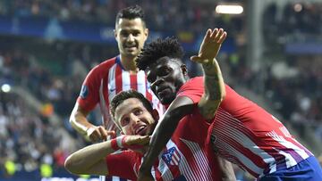 Vitolo, Saúl y Thomas.