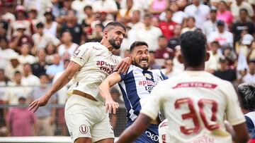 Universitario 1 - 2 Alianza Lima, por la Liga 1: Resultado, resumen y goles