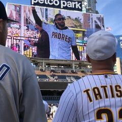 Las primeras reacciones de Fernando Tatis Jr. en su regreso al Petco Park de San Diego