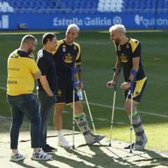 La enfermería del Depor, de la tregua en la segunda vuelta al lleno tras el ascenso