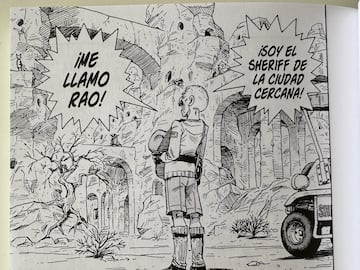 Mientras desarrollaba 'Dragon Ball', Akira Toriyama siempre quiso plasmar sobre las viñetas una historia sobre un hombre mayor y su tanque. El abuelo, llamado Rao, se presenta como un sheriff que acude en auxilio de los demonios para intentar conseguir un poco de esperanza. La búsqueda de un manantial legendario será la semilla de un tomo de alta calidad.