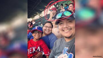 Este aficionado de Texas no podrá volver a entrar al estadio después de haber acosado e insultado a una familia de origen hispano.