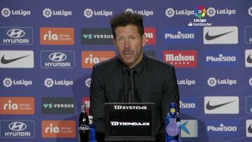 Rueda de prensa de Diego Pablo Simeone