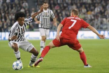 Juan Guillermo Cuadrado: dos partidos y dos triunfos en Champions con Juventus.