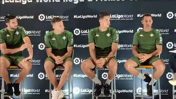 El mediocampista del Real Betis no perdió la oportunidad de relacionar el partido más importante en la ciudad española con el de Monterrey.
