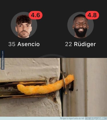 Los memes se ceban con la defensa del Real Madrid