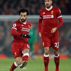 Salah no fue suficiente y el Tottenham empató in extremis