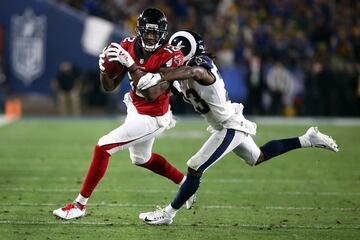 El registro de la victoria de los Falcons en Los Angeles