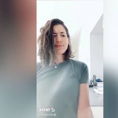 El divertido TikTok de Muguruza sobre la nevera que se convierte en su 'Pepito Grillo' dietista
