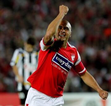 Omar Pérez: Fue la máxima figura del Independiente Santa Fe que ganó la última Copa Sudamericana.