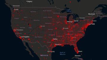 A pesar de la baja en los contagios en California y Florida, se siguen reportando m&aacute;s de 50 mil infectados por d&iacute;a. La cuenta ya ronda los 5 millones.