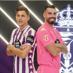 Alejo llega al Valladolid como un referente y Guilherme con mucha ilusión