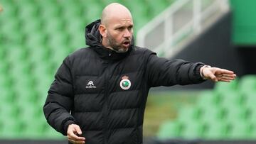 Jos¨¦ Alberto, entrenador del Racing.