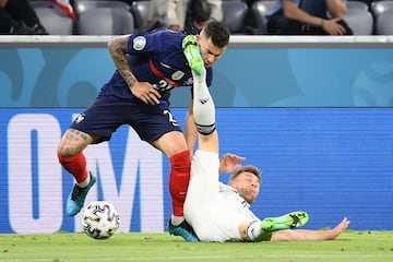 Lucas Hernández y Joshua Kimmich.