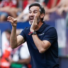 Vicente Moreno: “Hemos sabido afrontar cada momento del partido”