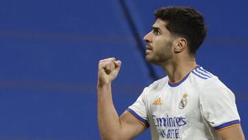 Asensio, con el Real Madrid.