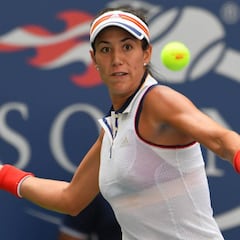 Muguruza arrolla a Lepchenko en un debut muy convincente
