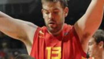 MARC GASOL CON LA SELECCION ESPAÑOLA ESPAÑA.