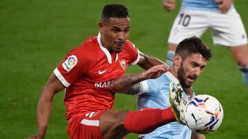 Fernando, ante el Celta.