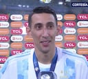 La emoción de Di María al contar lo que le dijo Messi antes de la final en Maracaná