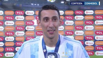 La emoción de Di María al contar lo que le dijo Messi antes de la final