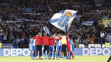 El Depor conf&iacute;a en defender el resultado de la ida en La Rosaleda