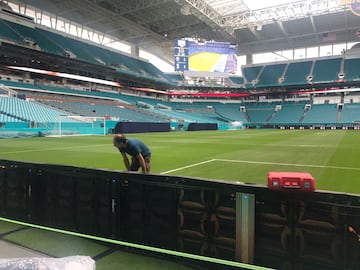 Home to the Miami Dolphins, the Hard Rock Stadium is looking good ahead of the ICC matches PSG vs Juventus and El Clásico Miami, the first football games since its revamp.