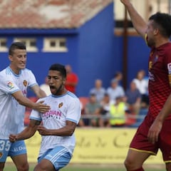 Medina y Soro le dan el primer triunfo al Zaragoza