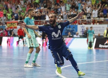 La magia de Ricardinho le da la Liga a un Movistar histórico