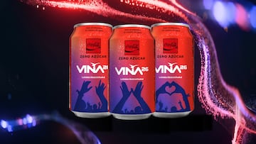 Coca-Cola Zero Azúcar presenta una colección exclusiva de latas inspiradas en el Festival de Viña del Mar