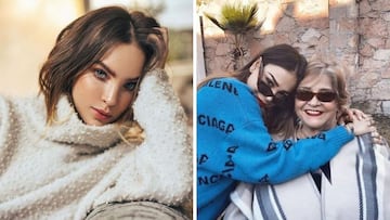 “Siento mucho la pérdida de tu abuelita”: Belinda le envía mensaje a Danna Paola