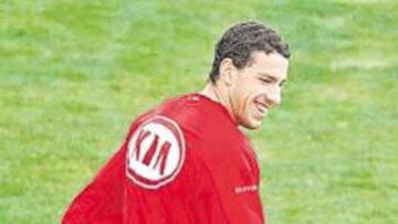 <b>OPTIMISTA. </b>Maxi no se entrenó ayer con el grupo, pero llegará.