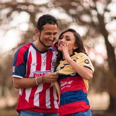 Por amor, aficionada deja al América y se cambia a Chivas