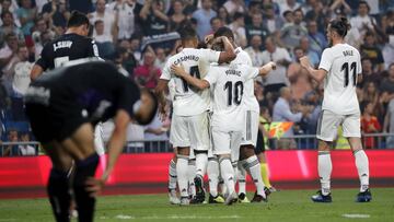 01/09/18 PARTIDO DE PRIMERA DIVISION
REAL MADRID - LEGANES
GOL 3-1 BENZEMA