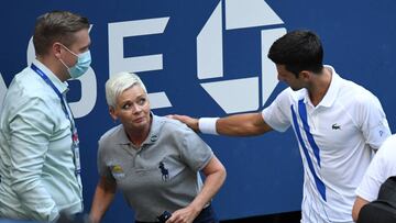 Djokovic, sobre su pelotazo: "Fue desafortunado, estuve en shock"