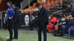 05/03/21 PARTIDO PRIMERA DIVISION 
 VALENCIA CF - VILLARREAL CF
 JAVI GRACIA