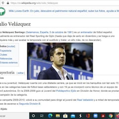 Julio Velázquez es el recambio para Djukic, según la wikipedia