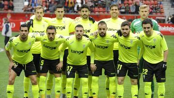La plantilla del Córdoba.