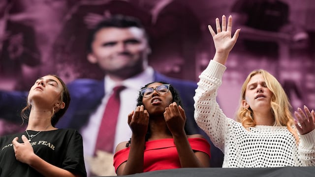Several Christian musicians will perform at the ceremony in Glendale, Arizona on Sunday, Sep. 21 to celebrate the right-wing political activist’s life